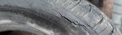 Cracks and Splits in Tyre