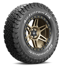 BFGoodrich ALL-TERRAIN T/A KO3 Tyre Profile or Side View