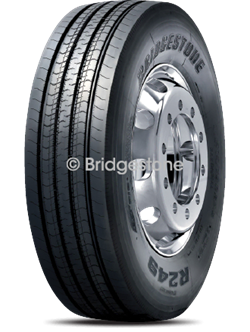 Bridgestone R249 Tyre Front View