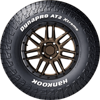 Hankook Dynapro AT2 Xtreme RF12 Tyre Profile or Side View