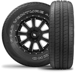 Kumho Tyres ROAD VENTURE APT KL51 Tyre Profile or Side View