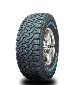 Wideway ALL-TERRAIN T/A AK3 Tyre Front View